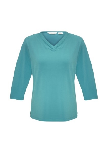 Picture of Biz Collection Ladies Lana Top 3/4 Sleeve